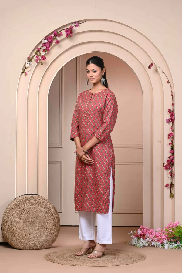 Pure Cotton Kurtis - Stylish & Comfortable Ethnic Wear